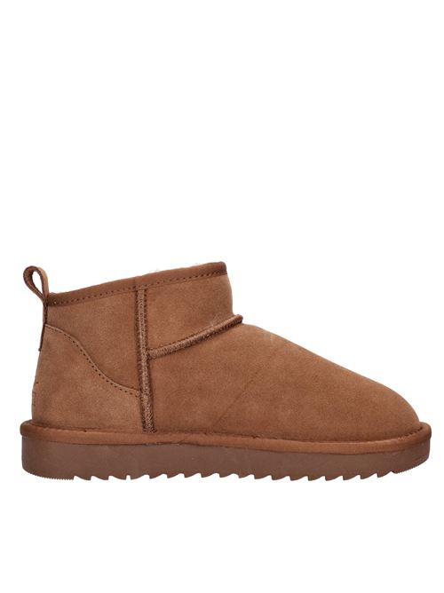 stivaletti in camoscio MASSIMO SANTINI | 24WNORA00009 REAL FURCAMEL